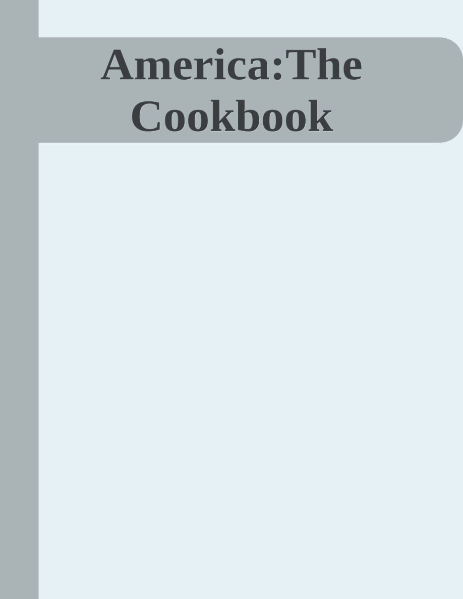 America the Cookbook PDF Download