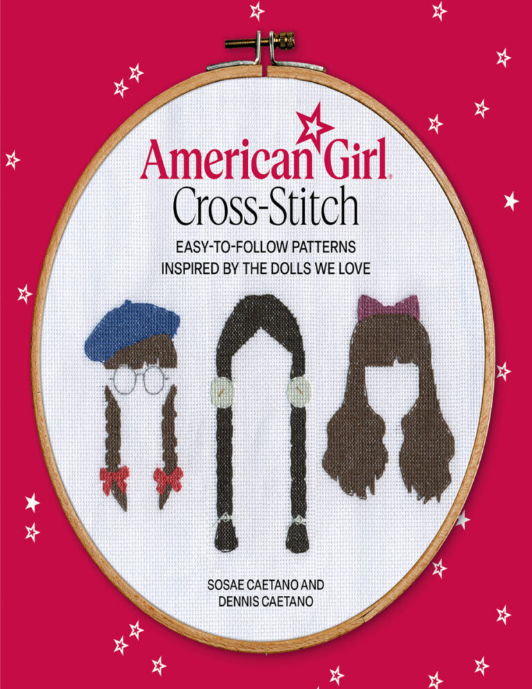 American Girl Cross Stitch Sosae Caetano Dennis Caetano Kitap Kapağı