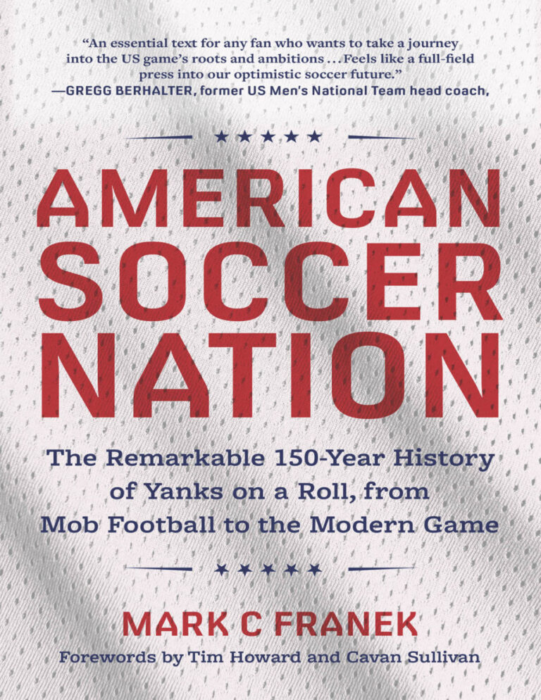 American Soccer Nation Mark C Franek Kitap Kapağı