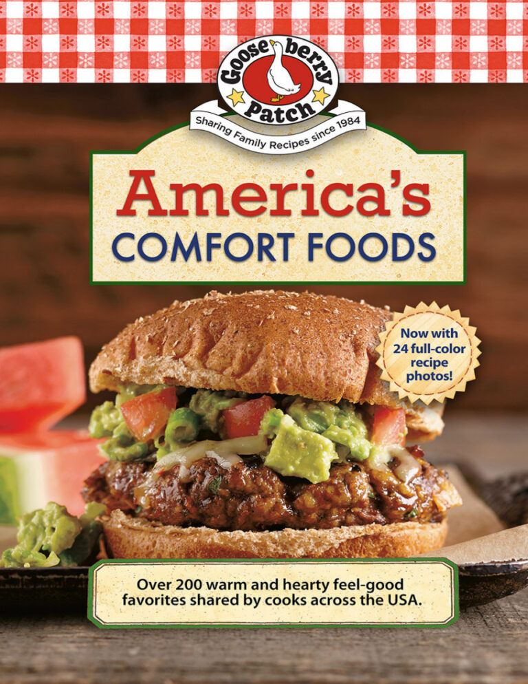 Americas Comfort Foods 2026 Gooseberry Patch Kitap Kapağı