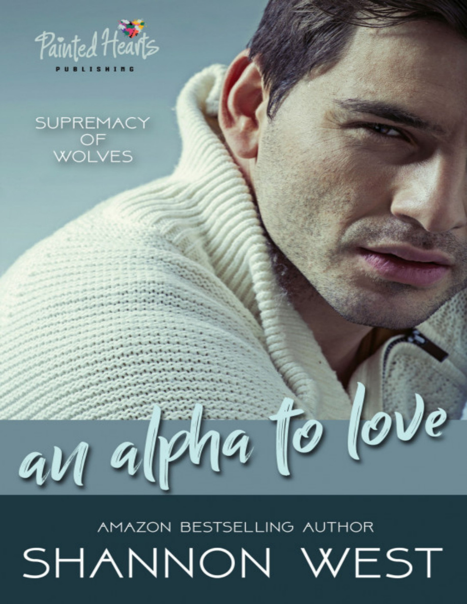 An Alpha to Love Shannon West Kitap Kapağı
