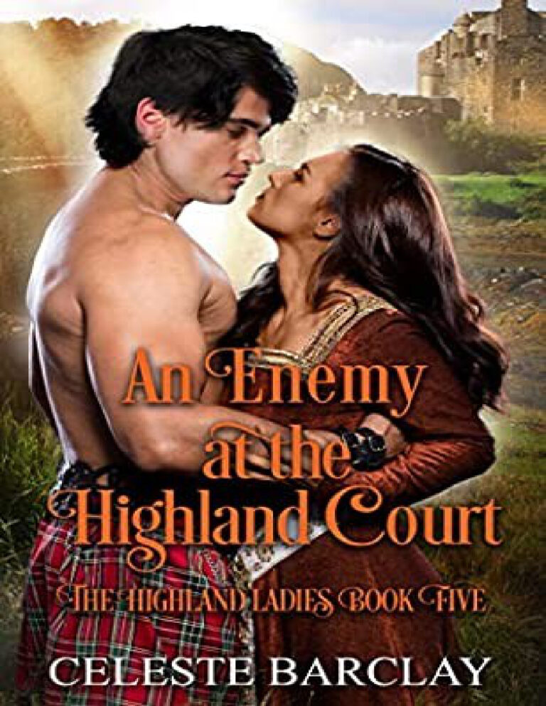 An Enemy at the Highland Court Celeste Barclay Kitap Kapağı