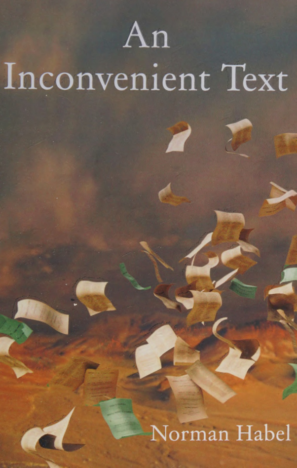 An Inconvenient Text Is a Green Reading of the Bible Possible Norman Habel Kitap Kapağı