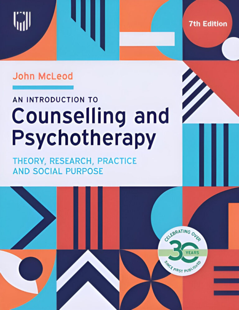 An Introduction to Counselling and Psychotherapy 7th Edition John McLeod Kitap Kapağı
