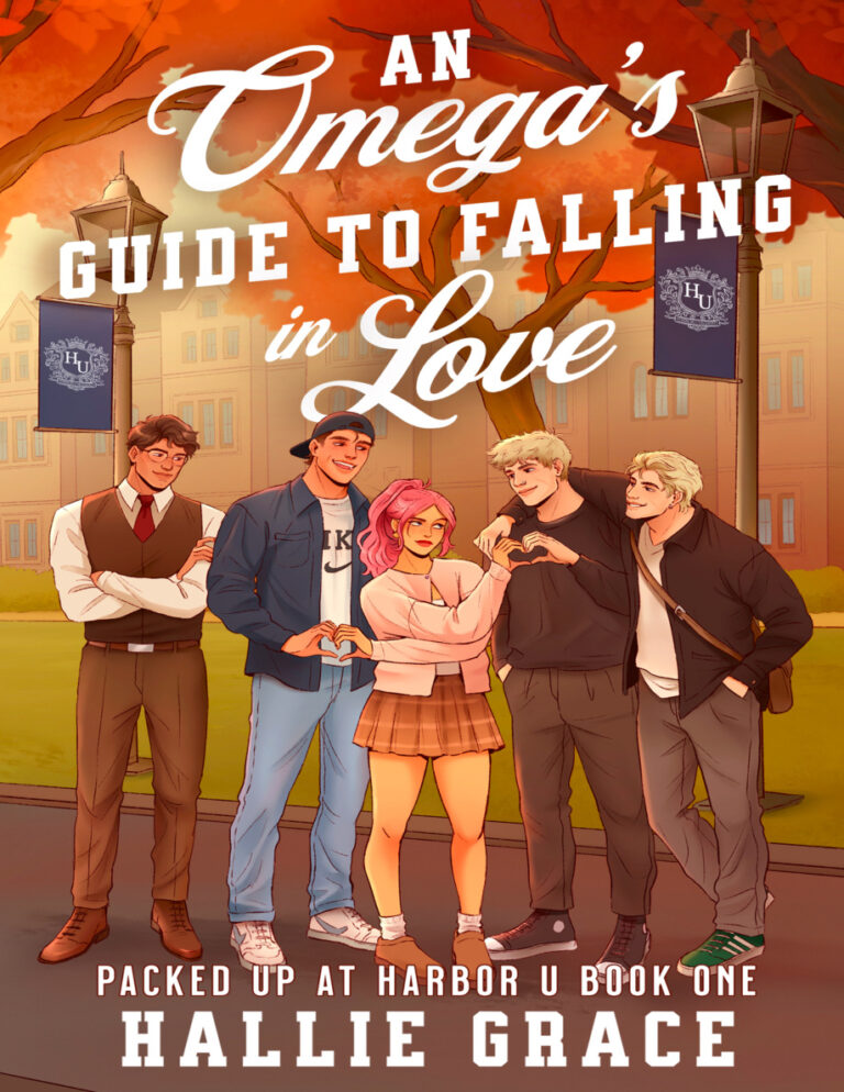 An Omegas Guide to Falling in love Hallie Grace Kitap Kapağı
