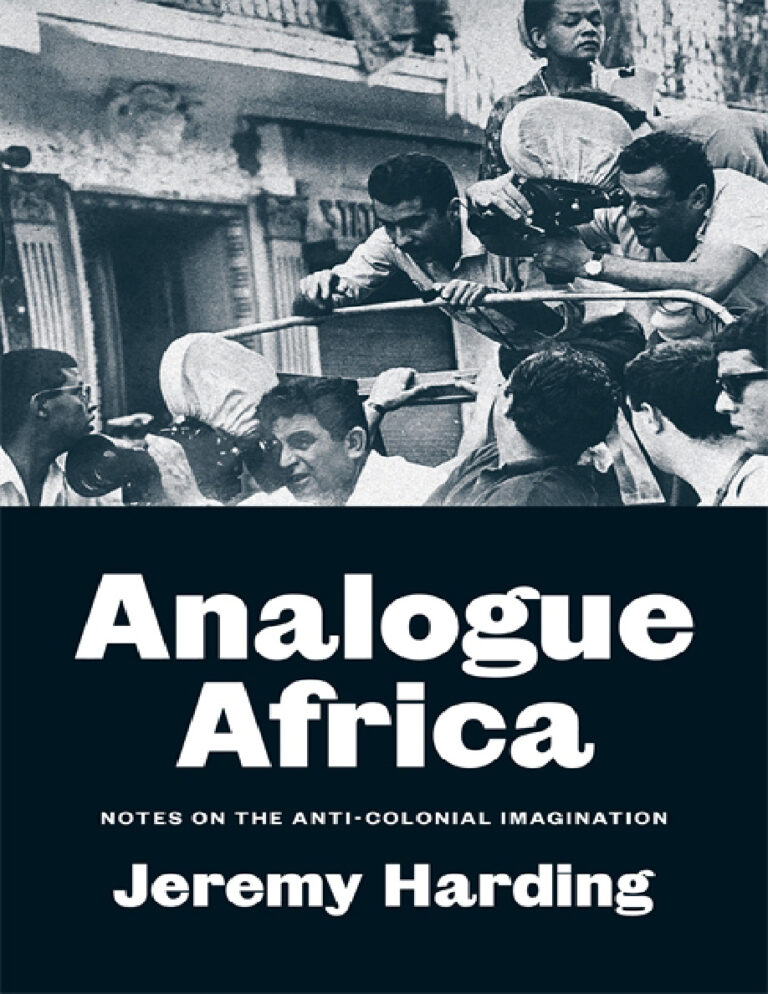 Analogue Africa Jeremy Harding Kitap Kapağı