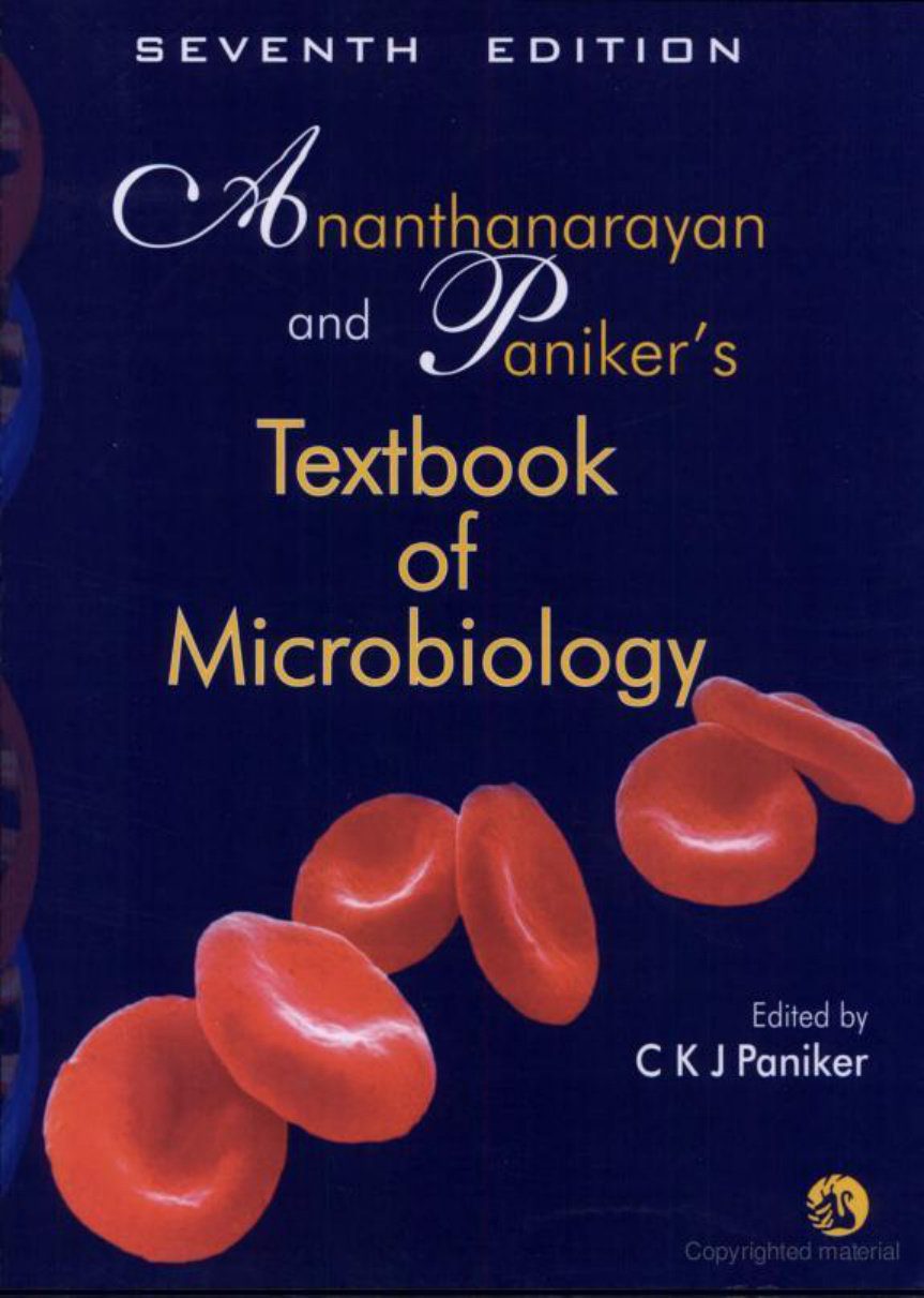 Ananthanarayan and Paniker’s Textbook of Microbiology PDF Download