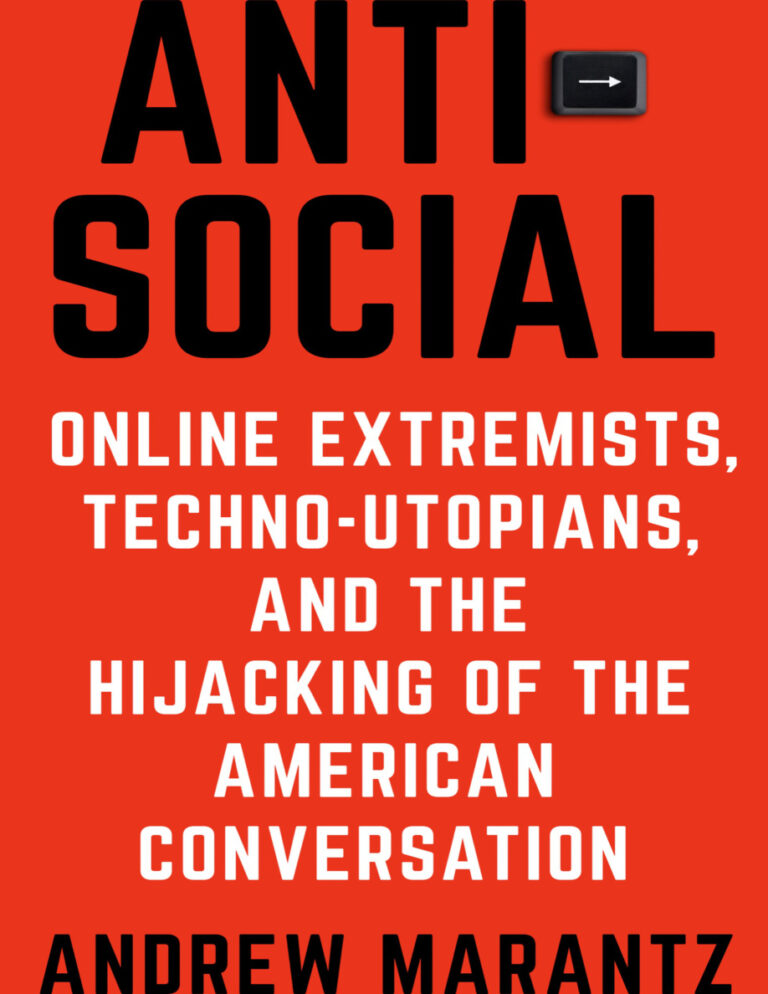 Antisocial Andrew Marantz Kitap Kapağı