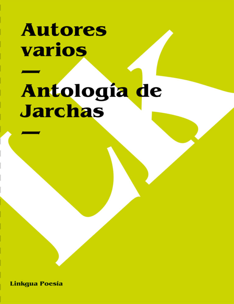 Antologia de jarchas Spanish Edition Autores varios Kitap Kapağı