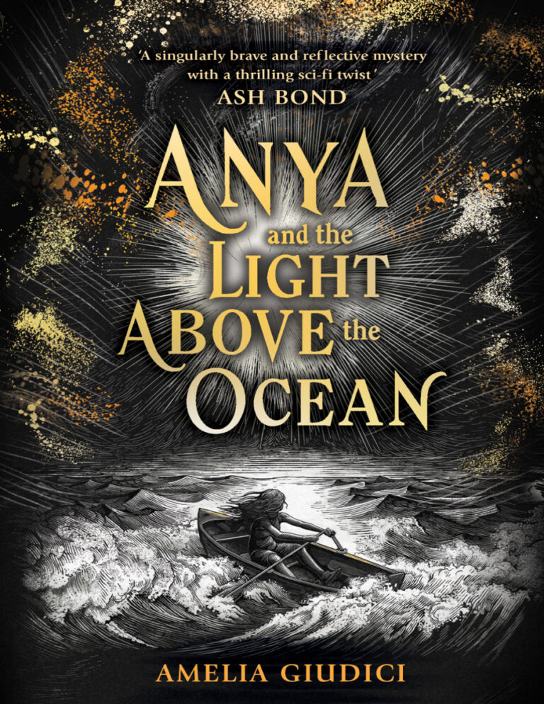 Anya and the Light Above the Ocean Amelia Giudici Kitap Kapağı