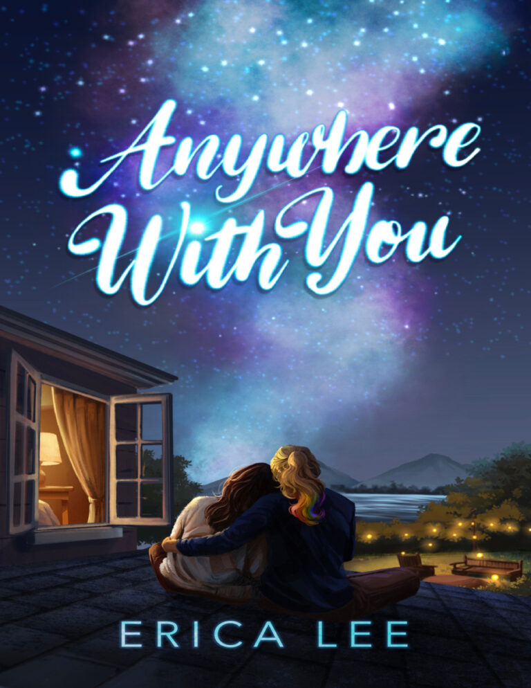 Anywhere with you Erica lee Kitap Kapağı