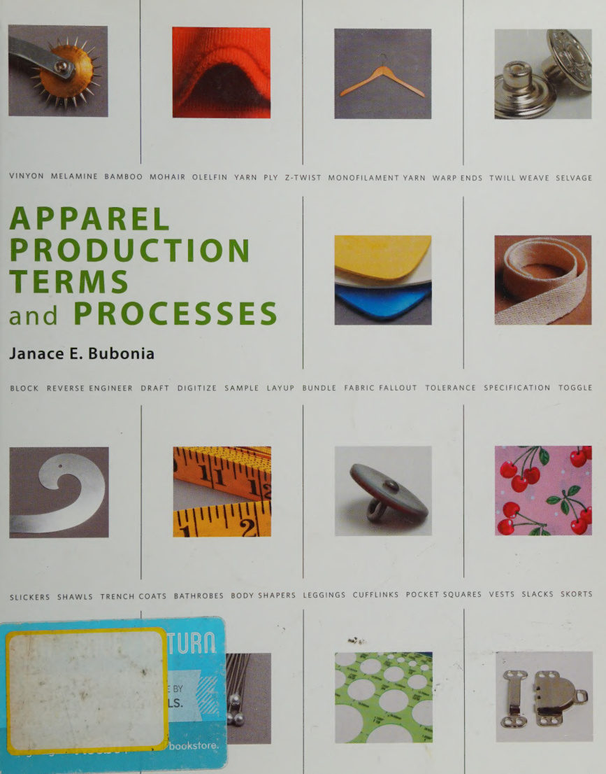 Apparel Production Terms and Processes PDF Download