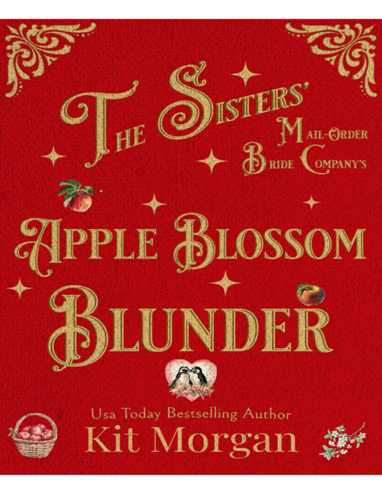 Apple blossom blunder Kit Morgan Kitap Kapağı