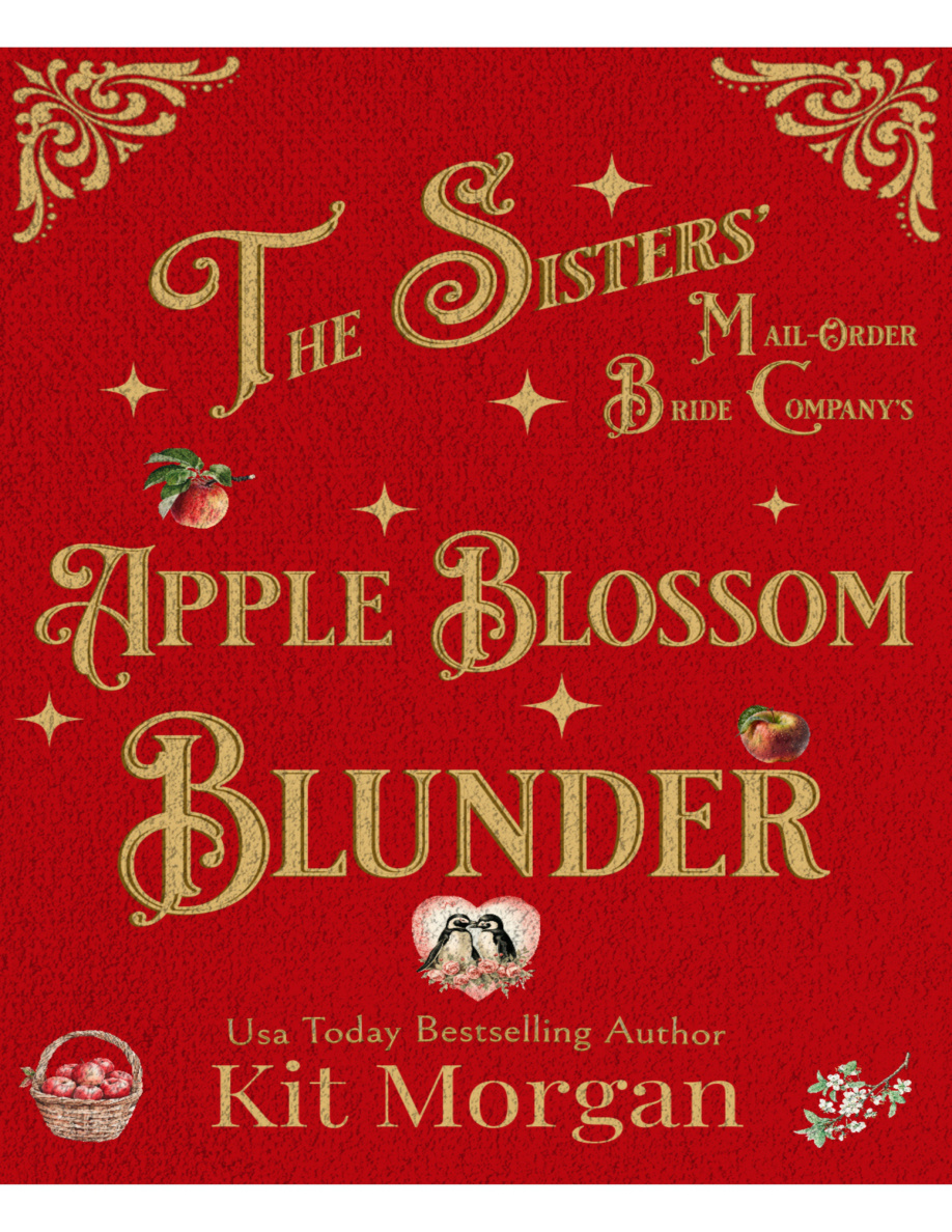 Apple blossom blunder Kit Morgan Kitap Kapağı
