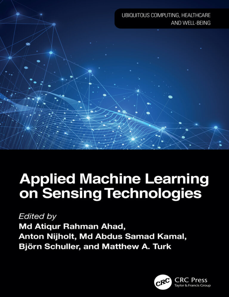 Applied Machine Learning on Sensing Atiqur Rahman Ahad Kitap Kapağı