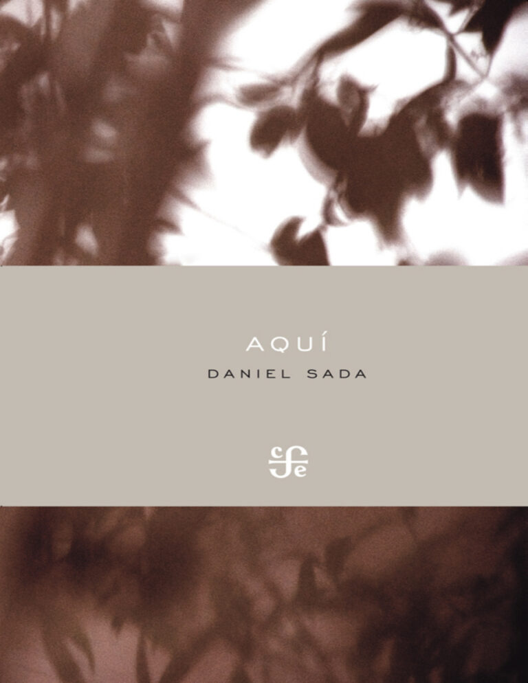 Aqui Spanish Edition Daniel Sada Kitap Kapağı