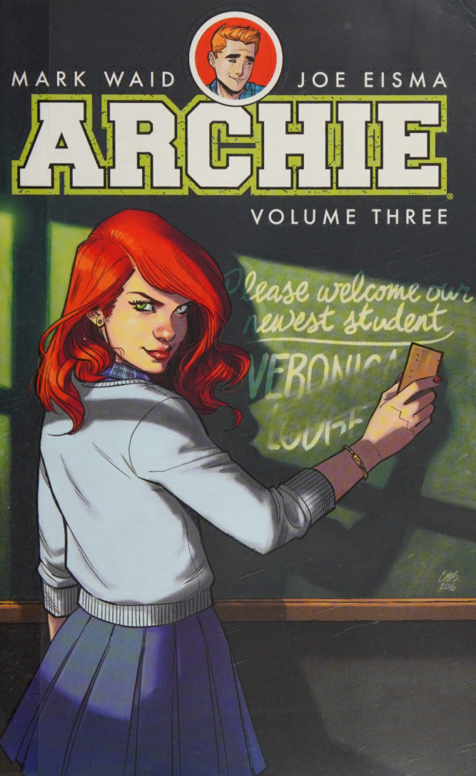 Archie Vol 3 Mark Waid Kitap Kapağı