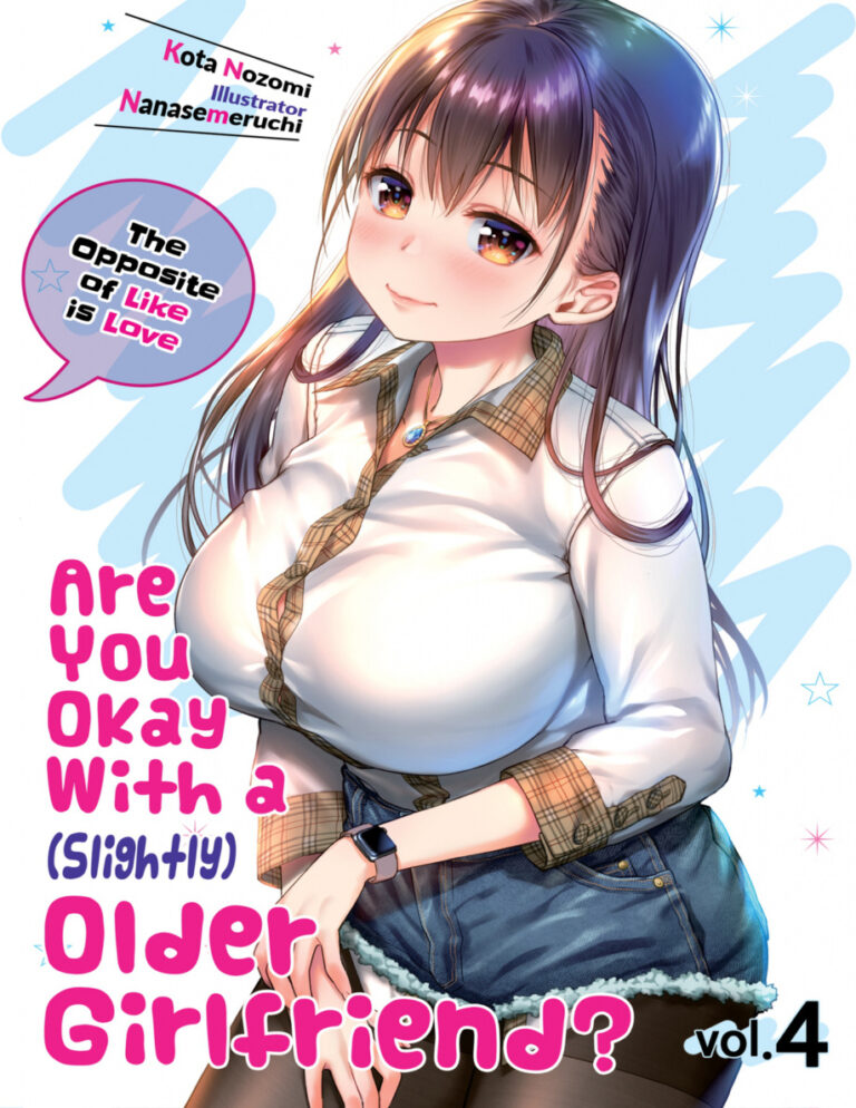 Are You Okay With a Slightly Older Girlfriend Volume 4 Kota Nozomi Kitap Kapağı