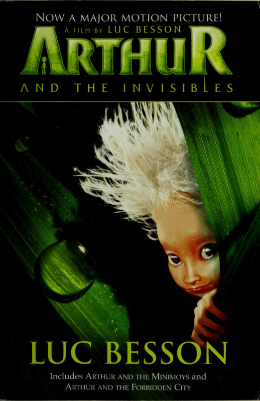 Arthur and the Invisibles Luc Besson Kitap Kapağı