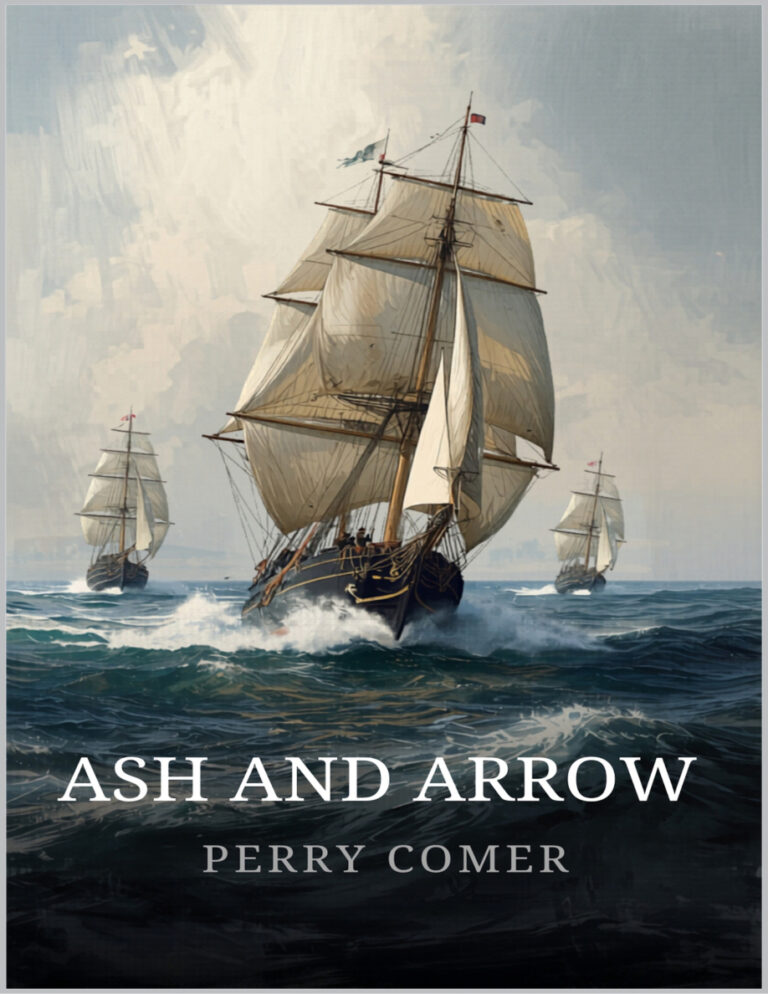Ash and Arrow Perry Comer Kitap Kapağı