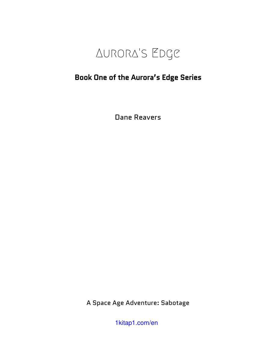 Aurora's Edge: Sabotage PDF Download