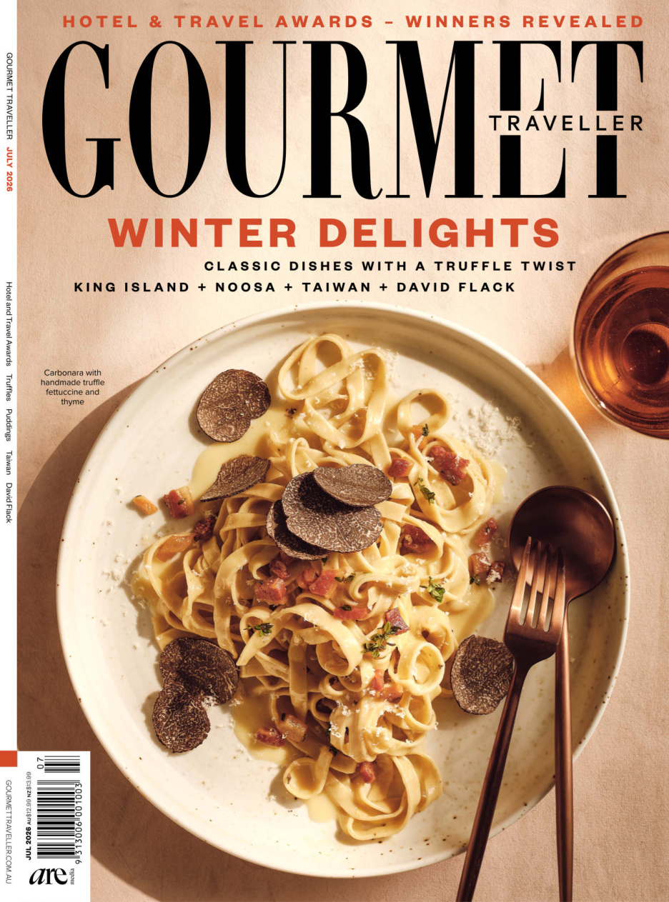 Australian Gourmet Traveller July 2026 Australian Gourmet Traveller Kitap Kapağı