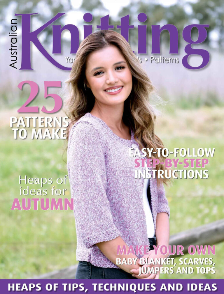 Australian Knitting Volume 18 Issue 1 2026 Australian Knitting Kitap Kapağı