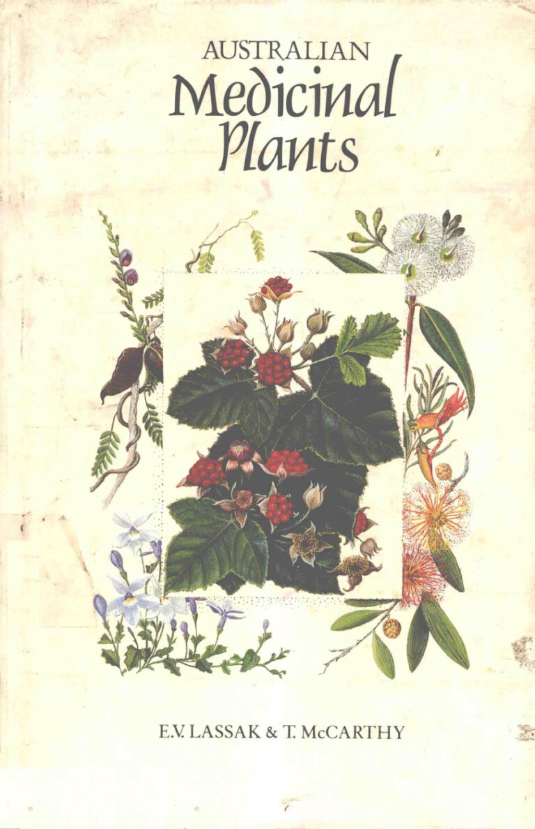 Australian medicinal plants EV Lassak Kitap Kapağı