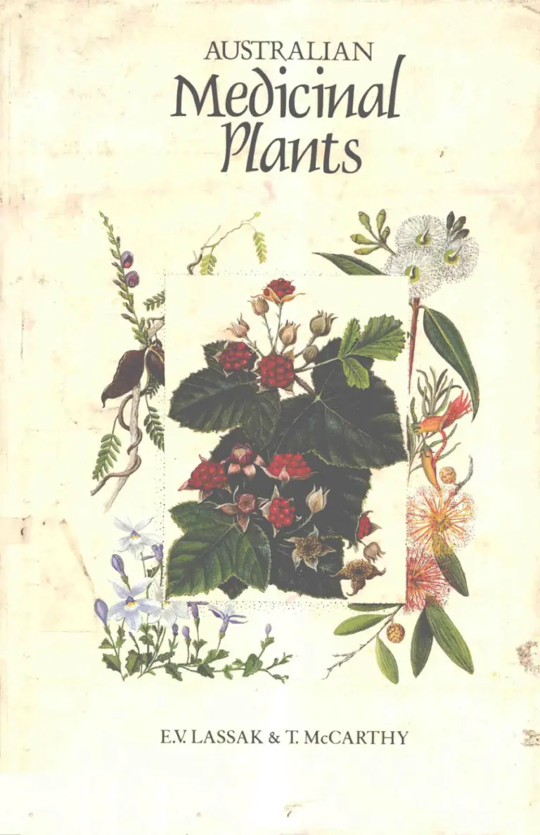 Australian medicinal plants EV Lassak Kitap Kapağı