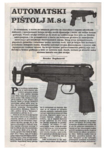 Automatski pistolj M84 Serbian Edition Branko Bogdanovic Kitap Kapağı