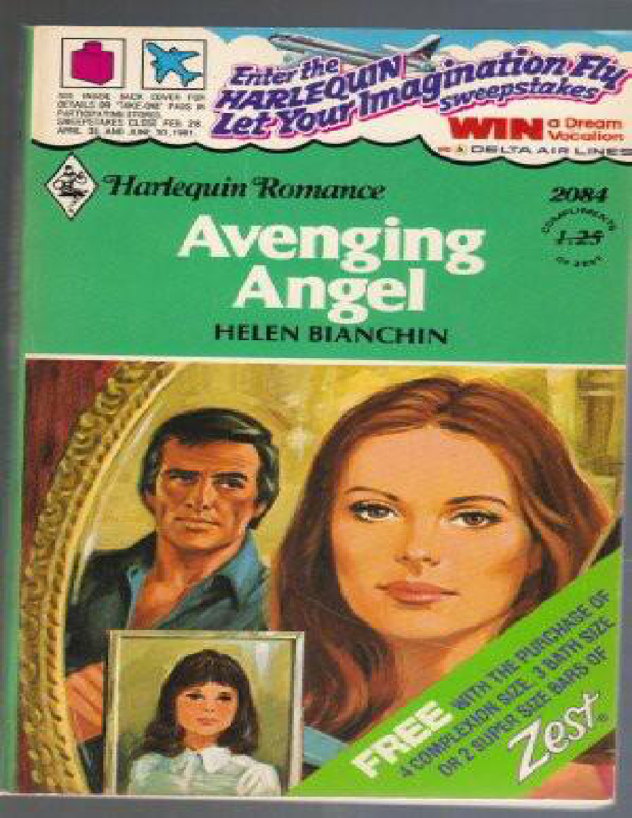 Avenging angel Helen bianchin Kitap Kapağı
