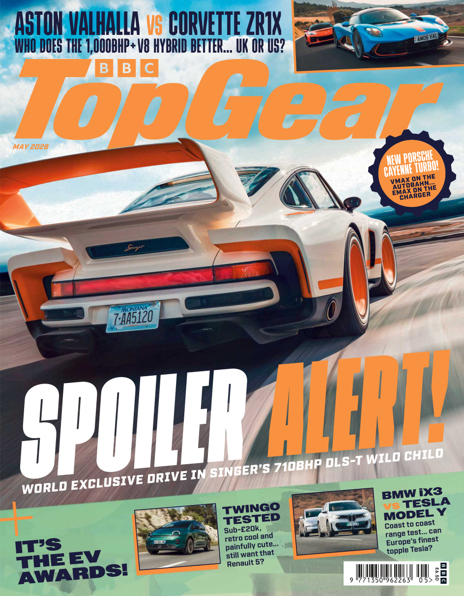 BBC Top Gear UK May 2026 BBC Top Gear UK Kitap Kapağı