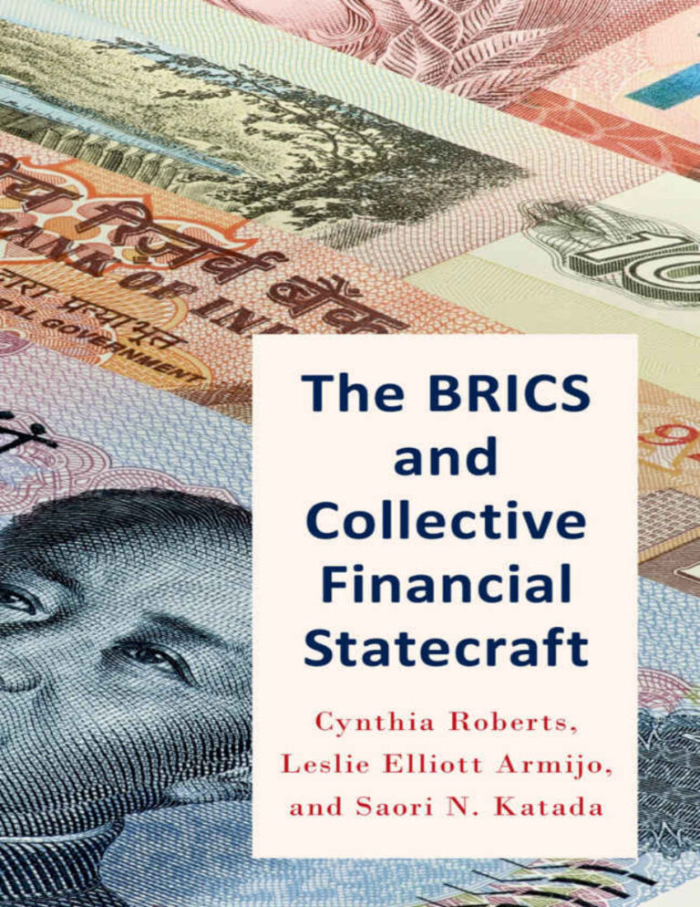 BRICS and Collective Financial Statecraft Cynthia Roberts Kitap Kapağı
