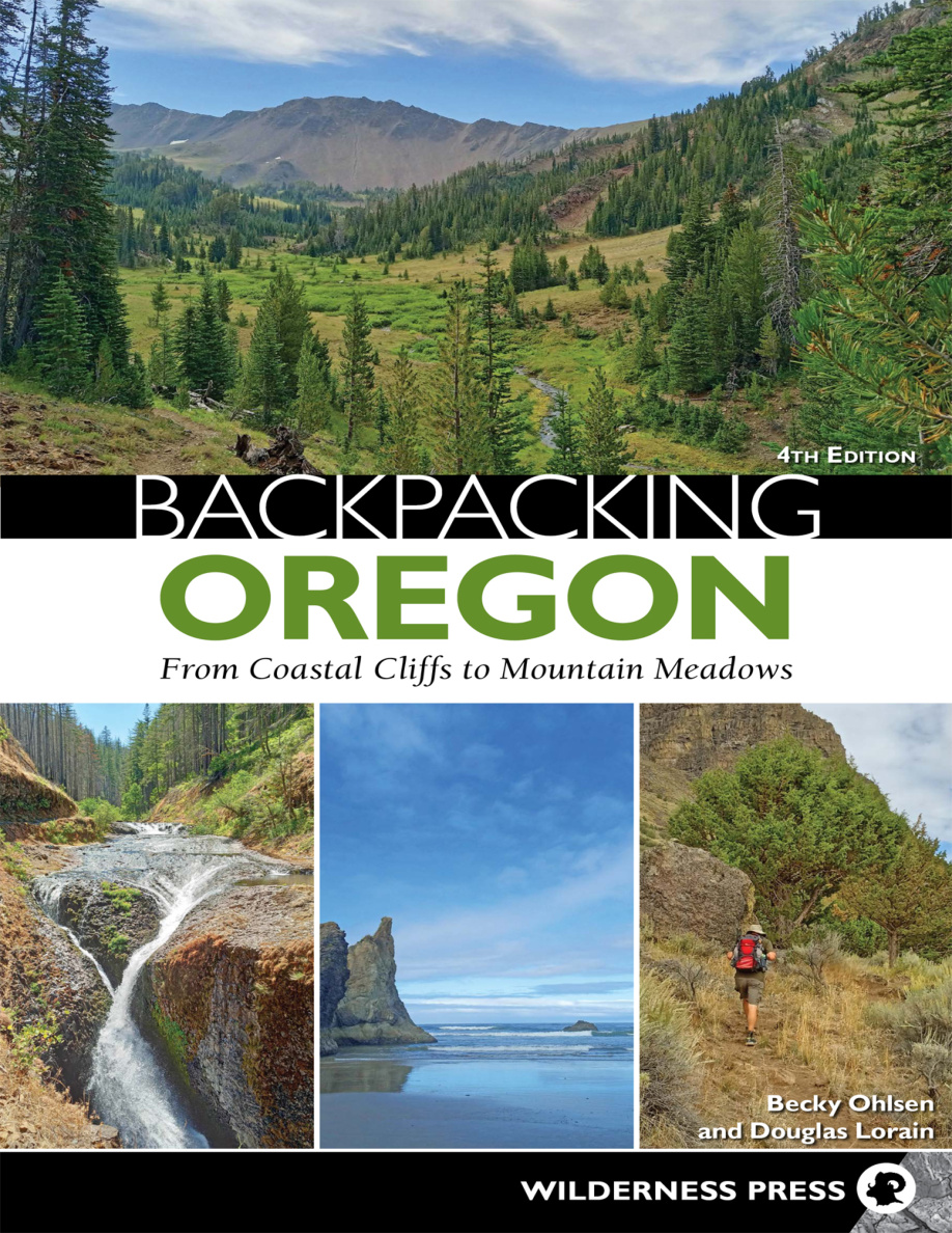 Backpacking Oregon Becky Ohlsen Kitap Kapağı