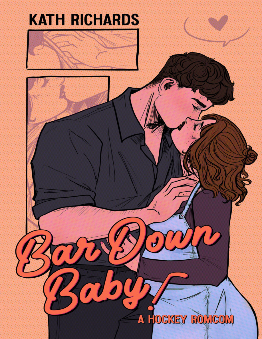 Bar Down Baby Kath Richards Kitap Kapağı