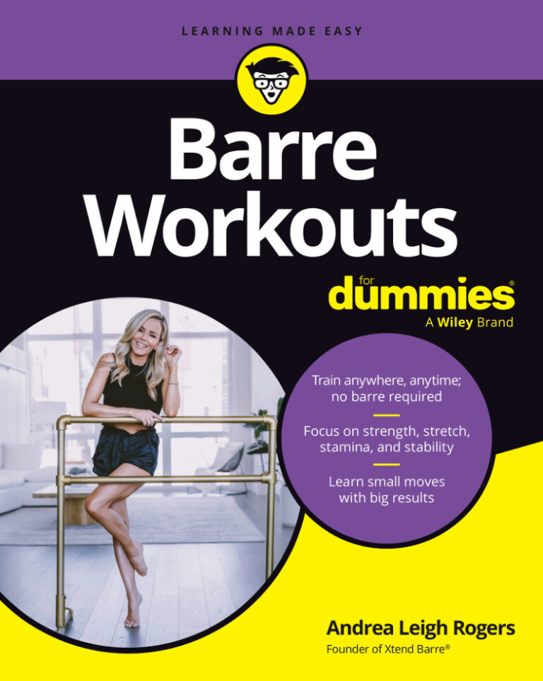 Barre Workouts For Dummies Andrea Rogers Kitap Kapağı