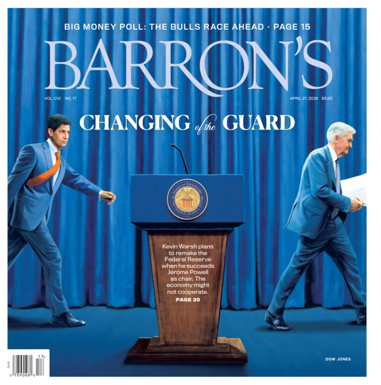 Barrons Magazine April 27 2026 Barrons Magazine Kitap Kapağı