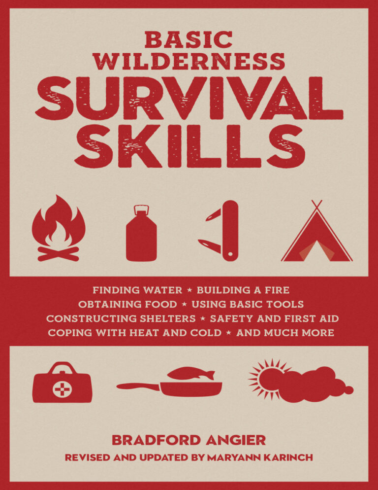 Basic Wilderness Survival Skills Bradford Angier Kitap Kapağı