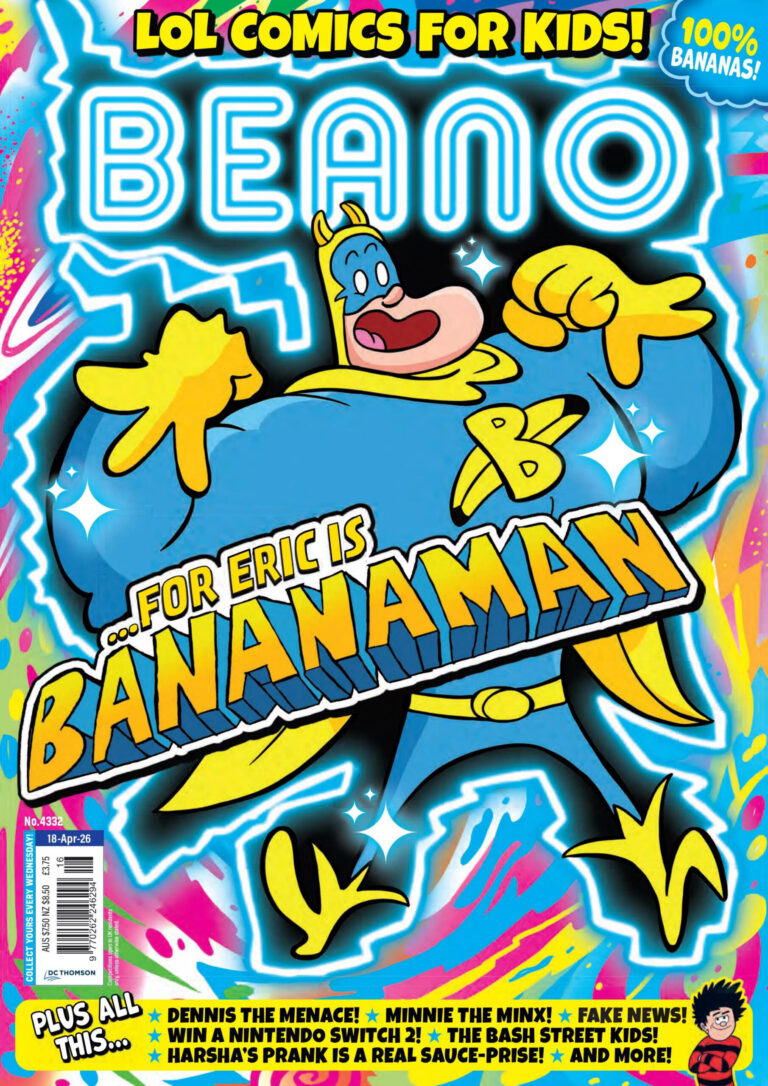 Beano 18 April 2026 Beano Kitap Kapağı