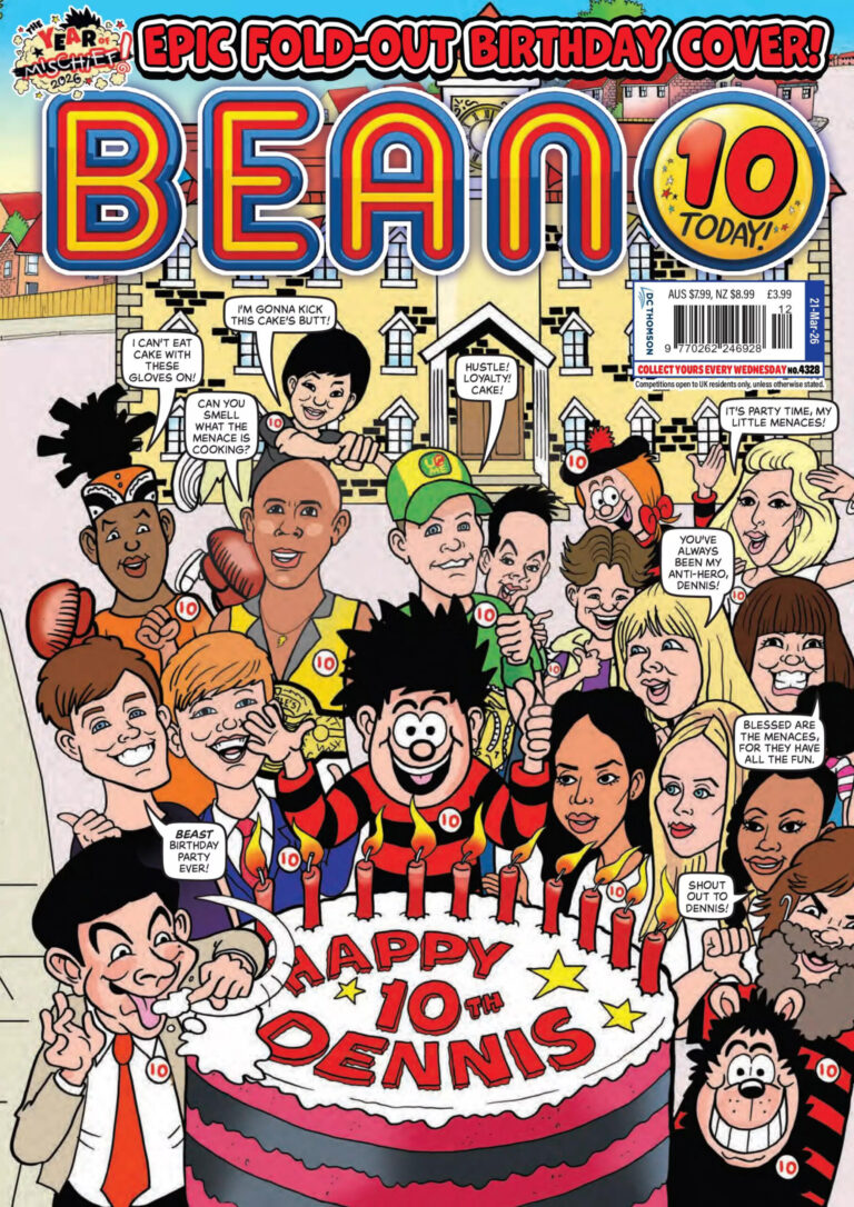 Beano 21 March 2026 Beano Kitap Kapağı