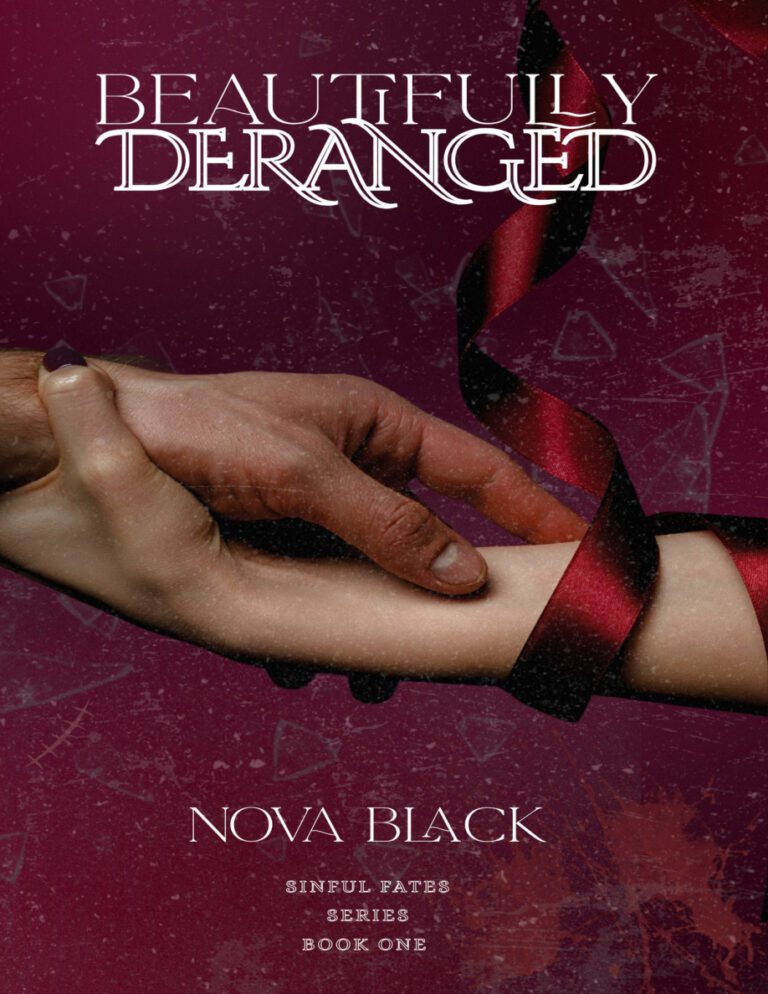 Beautifully Deranged Nova Black Kitap Kapağı