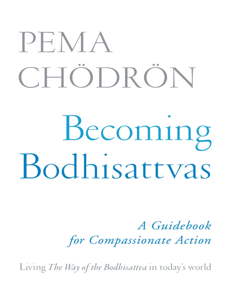 Becoming Bodhisattvas Pema Chodron Kitap Kapağı