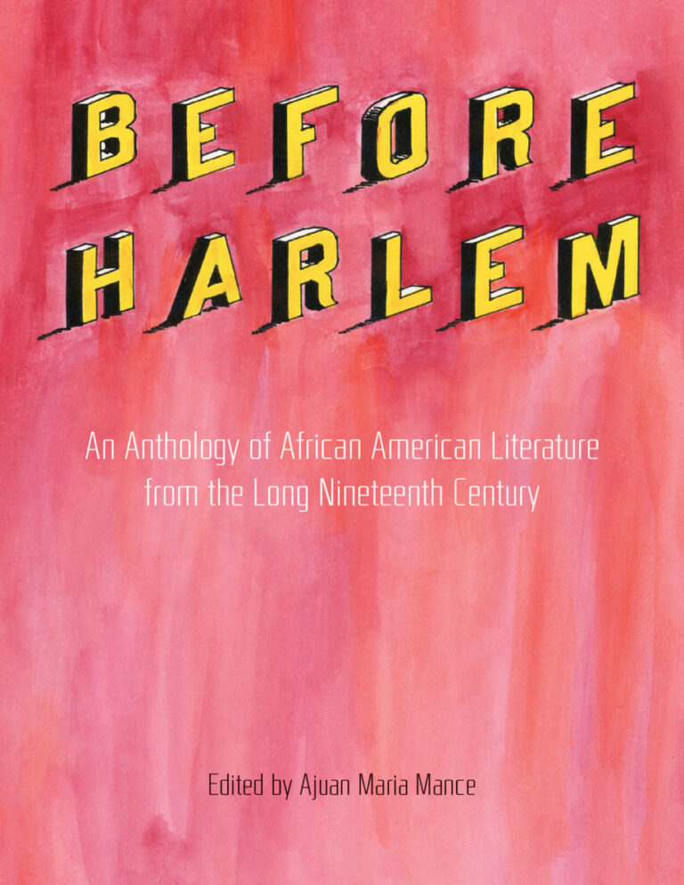 Before Harlem Ajuan Maria Mance Kitap Kapağı