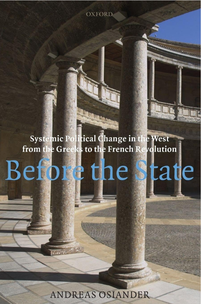 Before the State Andreas Osiander Kitap Kapağı