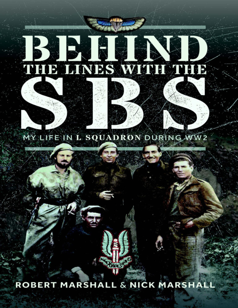 Behind The Lines with The SBS Robert Marshall Kitap Kapağı