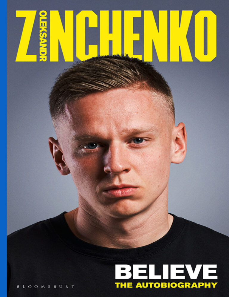 Believe The Autobiography Oleksandr Zinchenko Kitap Kapağı