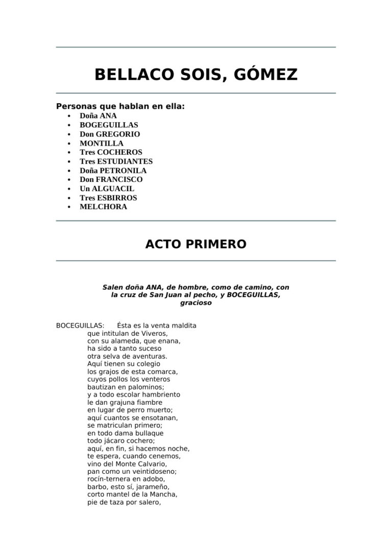 Bellaco Sois Gomez Spanish Edition de Molina Tirso Kitap Kapağı