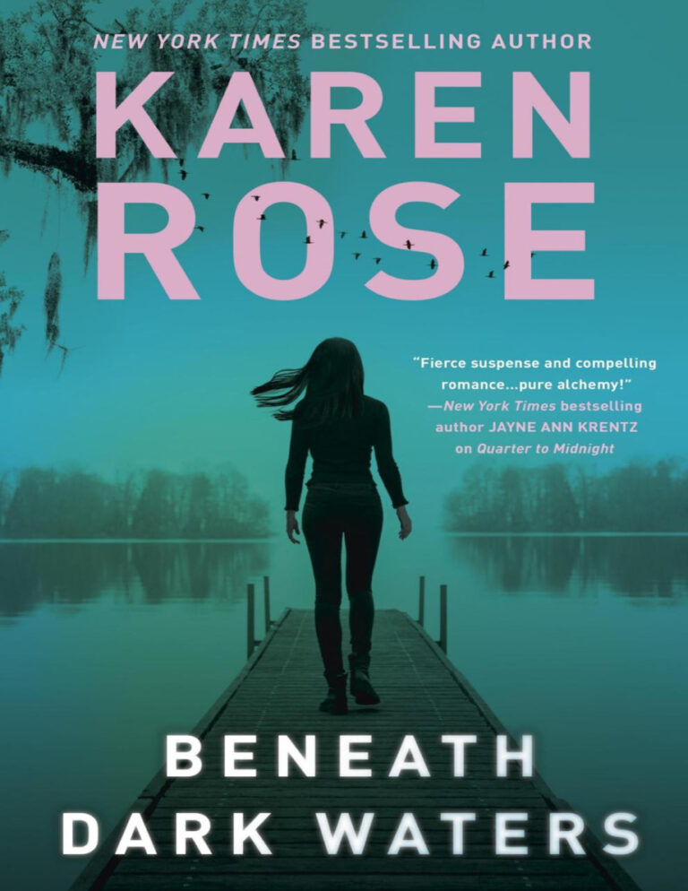 Beneath Dark Waters Karen Rose Kitap Kapağı