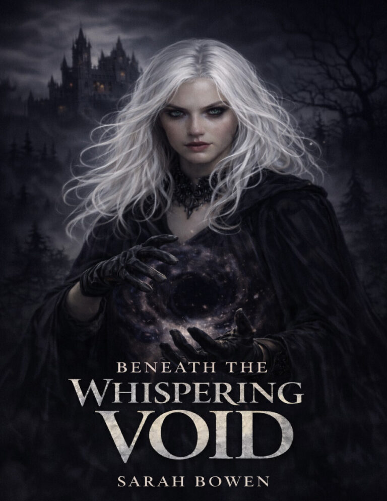 Beneath the whispering void Sarah bowen Kitap Kapağı