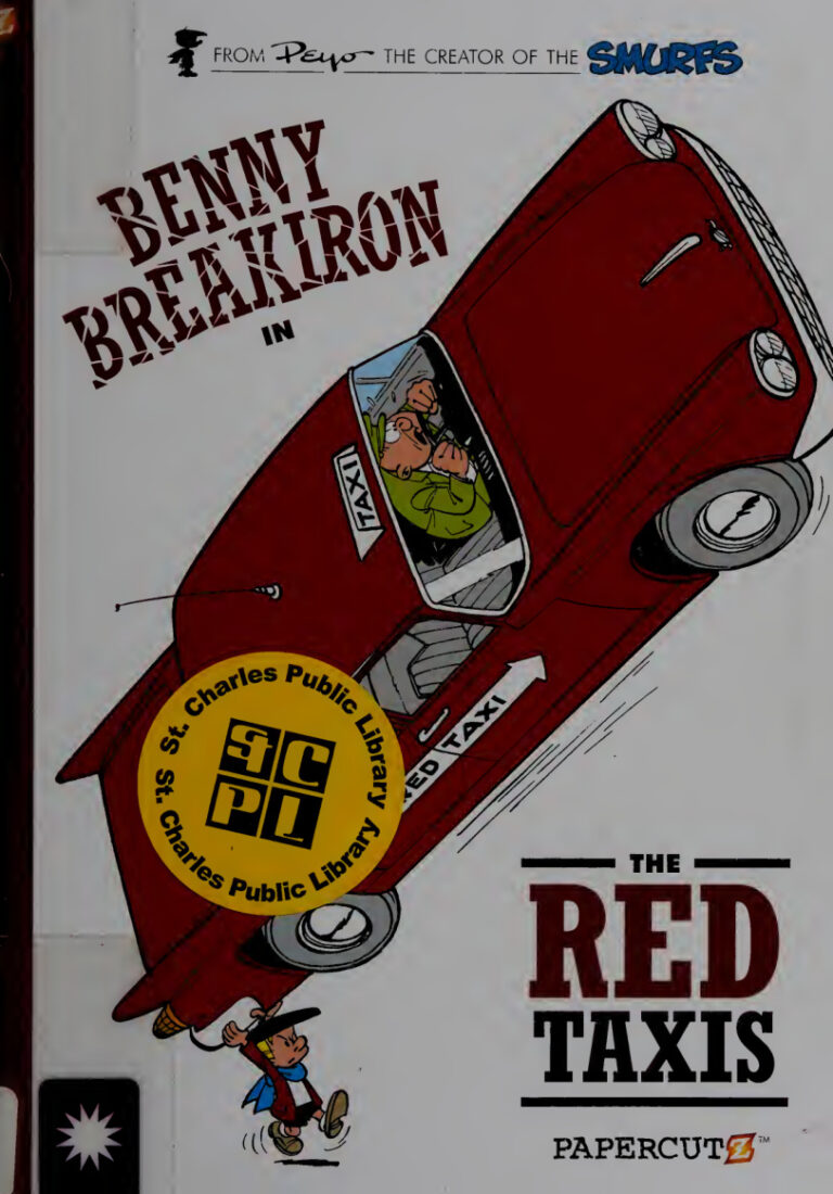 Benny Breakiron The Red Taxis Peyo Kitap Kapağı